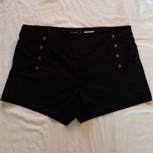 Blackheart High Rise Black Shorts Plus size 28